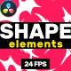Shape Elements // DaVinci - VideoHive Item for Sale