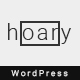 Hoary - Minimal Blog WordPress Theme - ThemeForest Item for Sale