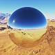 Panorama of desert landscape sunset, environment 360 HDRI map - 3DOcean Item for Sale