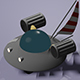 UFO Space Ship - 3DOcean Item for Sale