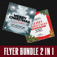 Merry Christmas Flyer Bundle 02 in 1 - GraphicRiver Item for Sale