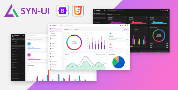SYN-UI - Bootstrap5 Admin Template
