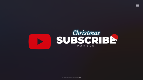 Subscribe Panels (Christmas) alt
