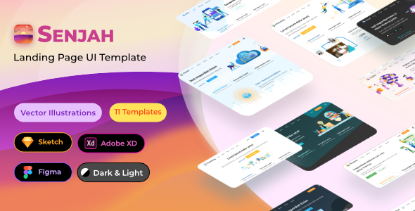 Senjah - Multipurpose Landing Page Template