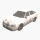 Broken Rusty Car PBR 3d-Model - 3DOcean Item for Sale