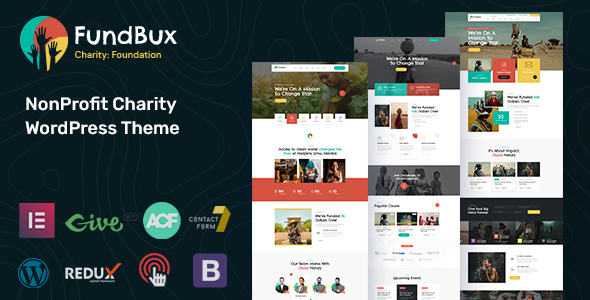 Fundbux - Charity & Fundraise WordPress Theme