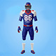 American Football Mockup - GraphicRiver Item for Sale