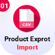 Manyvendor Product Export Import Addon - CodeCanyon Item for Sale