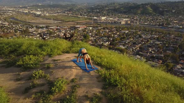 Yoga Workout Aerial