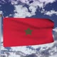 Morocco Flag Waving 4k - VideoHive Item for Sale