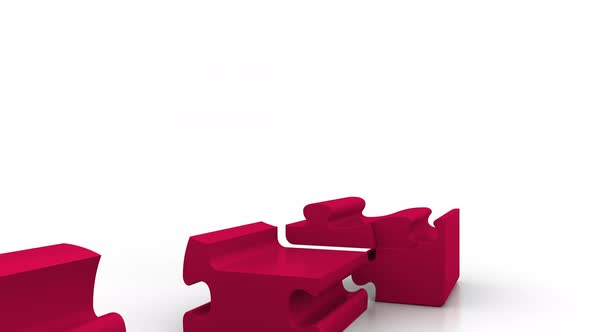 Building Puzzle House with Flag of Denmark alt