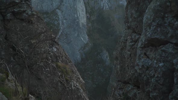 The Beautiful Rocky Mountains Perfect For Mountaineering In Via Ferrata - Sky Fly, Turda Gorge, Roma