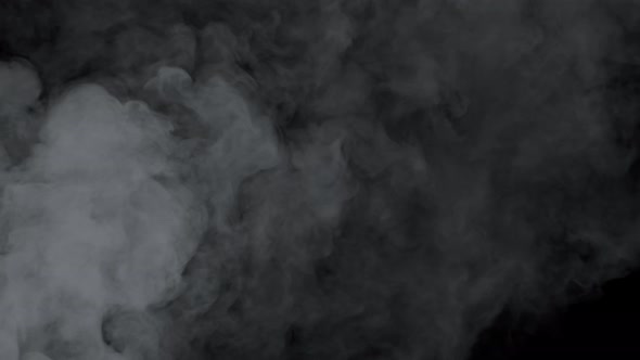 Smoke Background On Black alt