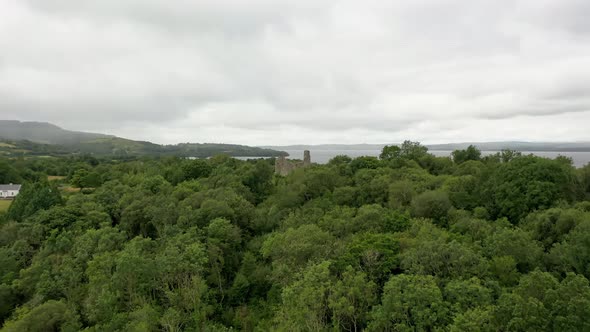 The Beautiful Tully Castle By Enniskillen County Fermanagh in Northern Ireland