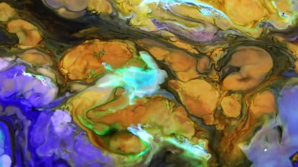 Psychedelic Galactic Paint Texture Background 10 alt