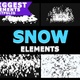 Cartoon Snowflakes | Motion Graphics - VideoHive Item for Sale