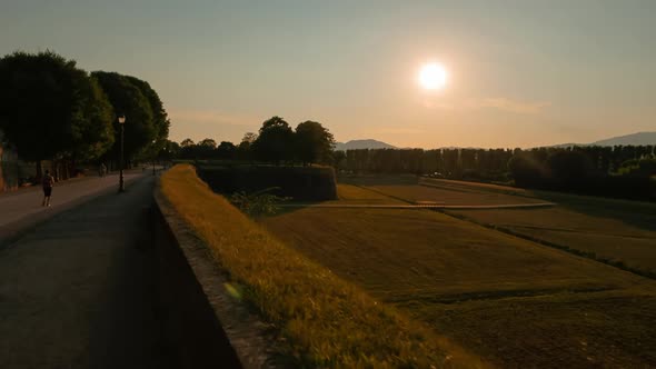 Tuscan Countryside in Lucca, Italy