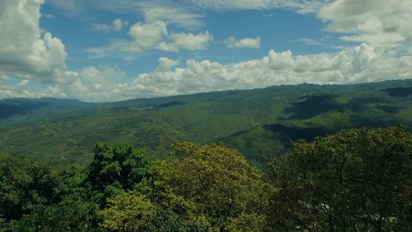 AEREALS FROM VARIOUS MAYAN NEW HOUSES IN CHIAPAS MEXICO SHOT IN 4K