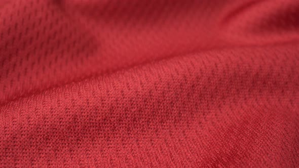 Close Up Detailed Cloth Texture of Shiny Spandex Cloth with Dolly Shot