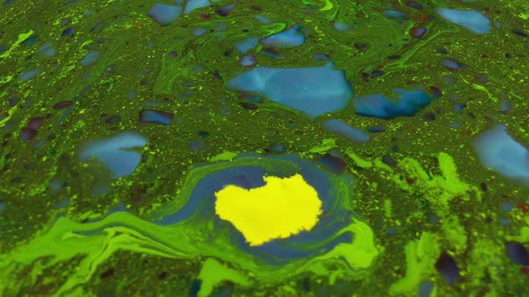 Abstract Color Rotating  Paint Background Texture alt