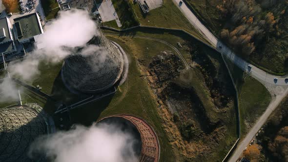 Burning Coal for Heating Houses