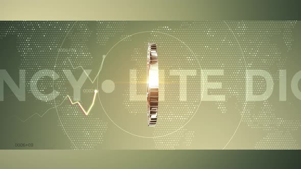 06  - 7 Rotating LITE Cryptocurrency Background 4K