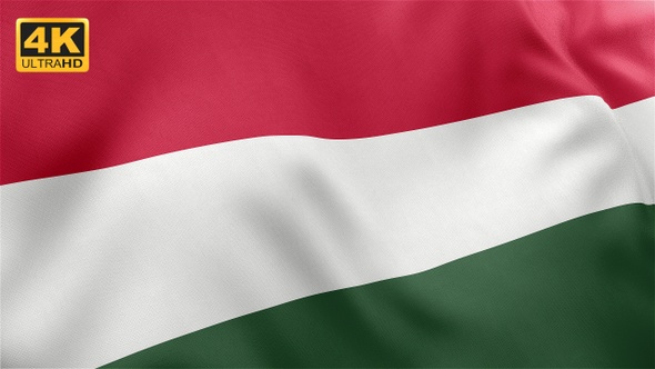 Hungary Flag - 4K