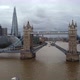 A Drone View of a Boat Ride on the River Thames Under Tower Bridge - VideoHive Item for Sale