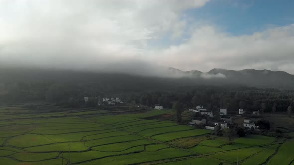 Mountain Village In China H