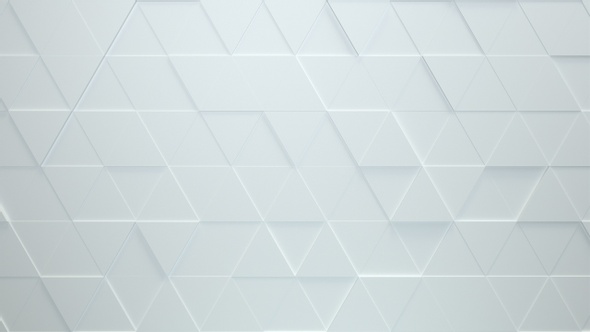 Clean Triangles Wall 10