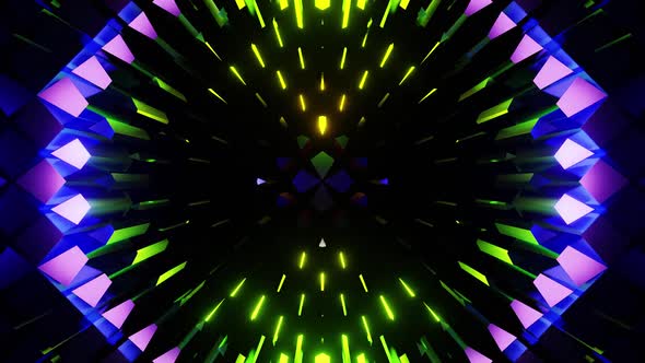 Party Equalizer Disco Ball Background Vj Loop HD