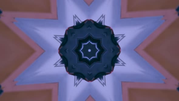 Abstract Kaleidoscope Motion Background