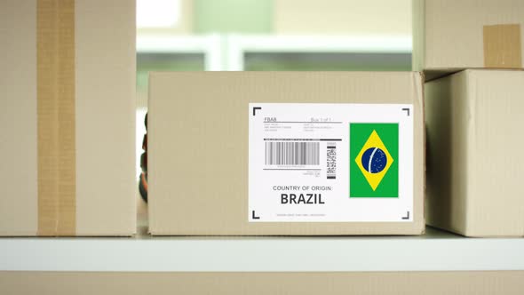 Parcel with Products From Brazil