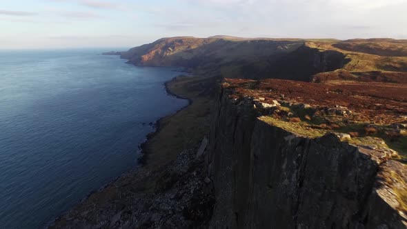 Dragonstone Cliffs. Fair Head rises 600 ft above sea level and was a set for Game of Thrones