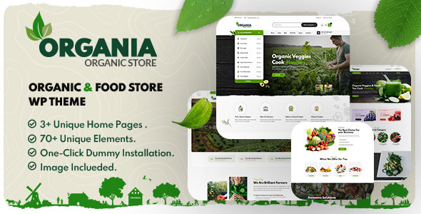 Organia - Organic Food StoreTheme