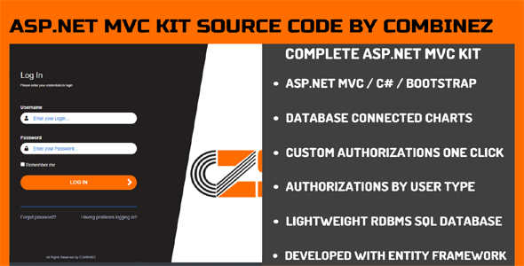 ASP.NET MVC Kit Source Code by COMBINEZ