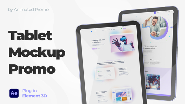 Pad Mini 3d Mockup - Tablet App Commercial alt