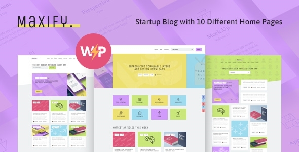Maxify | Startup & Business News WordPress Blog Theme