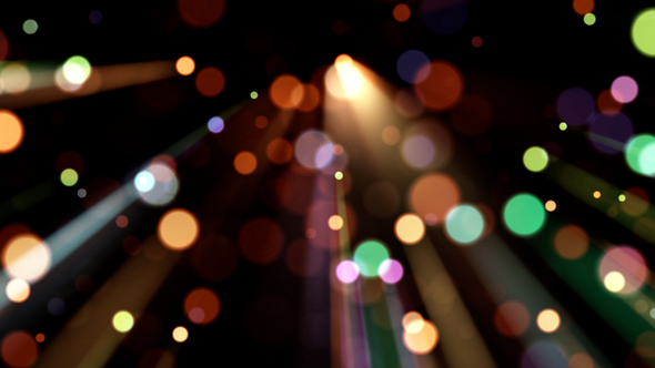 Party Bokeh II - Rainbow Lights - Dancing Loop alt