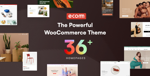 Ecomm - The Powerful WooCommerce Theme