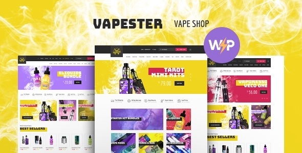 Vapester | Creative Cigarette Store & Vape Shop WooCommerce Theme