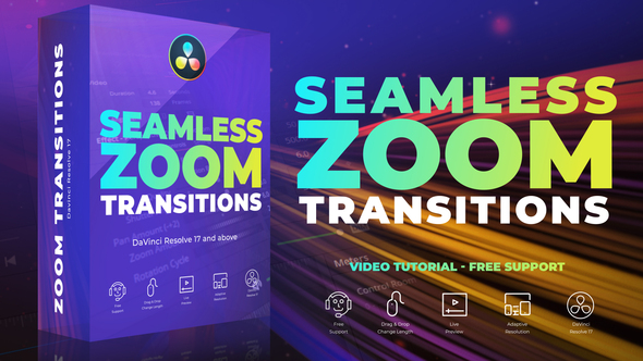Seamless Zoom Transitions for Davinci Resolve