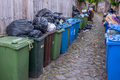 Overflowing Rubbish In A Back Alley - PhotoDune Item for Sale