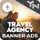 Travel Agency 3 - Animated AMP HTML Banner Ad Templates (GWD, AMP) - CodeCanyon Item for Sale