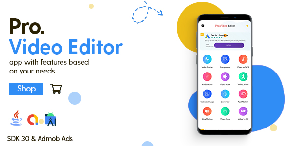 Pro Video Editor - Android App - with Admob Ads