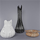 set of vases - 3DOcean Item for Sale