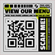 QR Code Online Menu Flyer Set - GraphicRiver Item for Sale