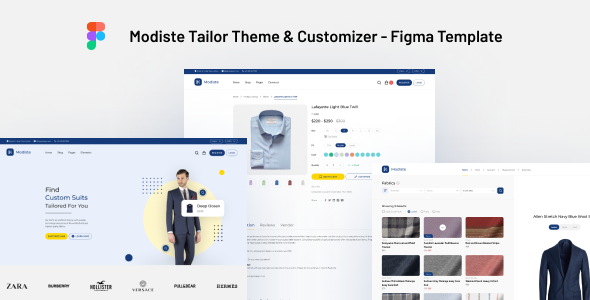 Modiste: Tailor Theme & Customizer