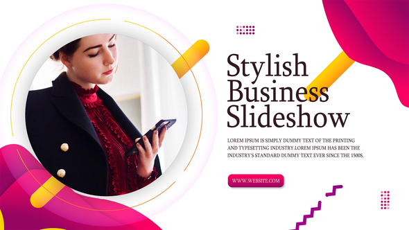 Stylish Business Slideshow