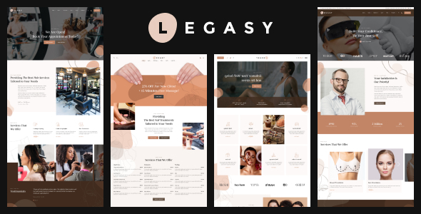 Legasy - Beauty & Spa HTML Template